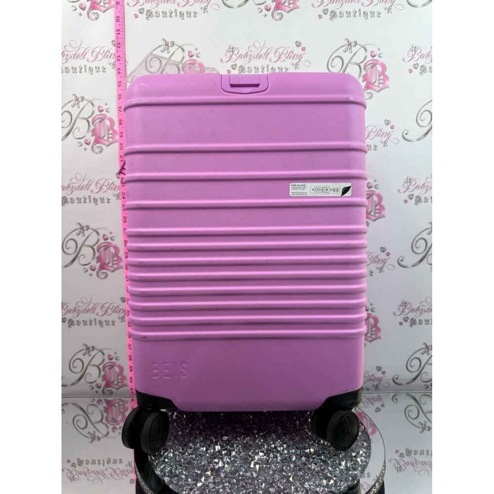 BEIS luggage carry on berry sherbet purple Pink Hard Shell Spinner Carry-On
